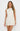 Show Me Your Mumu Ciao Mini Dress-White Eyelet