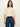 Sanctuary Diamond Stitch Sweater Tee-Bone