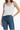 Favorite Daughter Ringer Tank-White/Blue