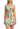 en saison Scarf Placement Print Playsuit