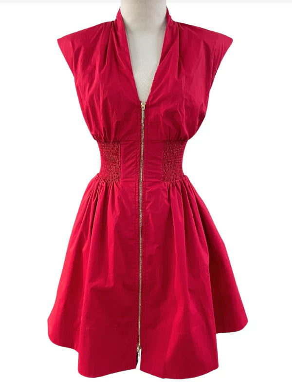 reset by Jane Cory Dress red