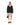 Lyle Collared Sweater dress- White/Black