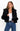 Salt Lake City Cropped Jacket- Black