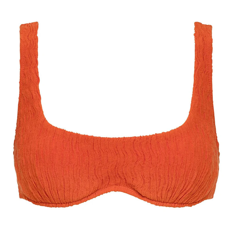 Montce Kaia Bikini Top Tangerine