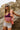 All Clear V Neck Striped Cami- Mulberry 