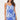 Be a Side Tie Wrap Mini Dress- Cobalt