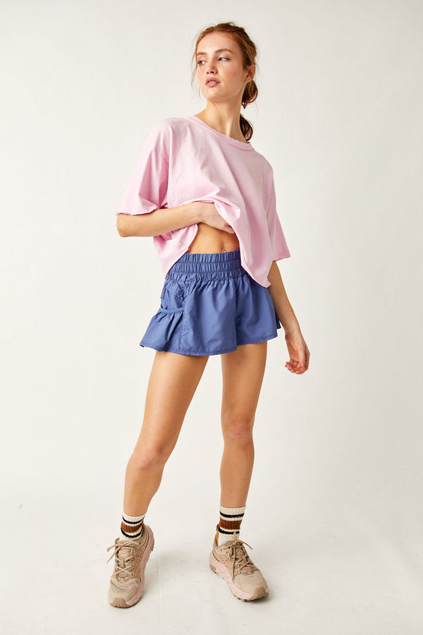 free people movement get your flirt on short blueberry