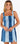 Coronado Corset Dress- Denim