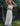 Eyelet maxi Skirt- Marshmallow