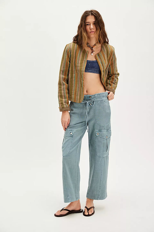 Free People Park Ave Pant-Autumn Sky