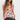 Free People Tillie Babydoll Top Pink Combo