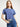 Drew Crop T-Shirt- Blue