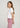 Favorite Daughter Cropped Signature Chest Tee-White/Rasp