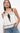 Fionna Embroidery Eyelet Top- Cream
