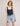 Gala Knit Tank- Navy