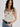 Rosebud Knit Top- Ivory Combo